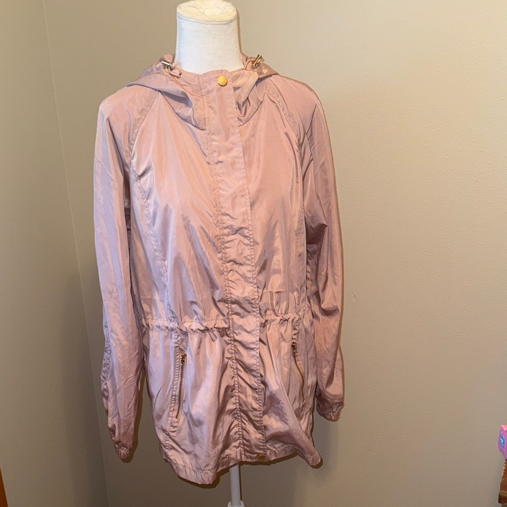NEW Cisono Pink Windbreaker Jacket Large